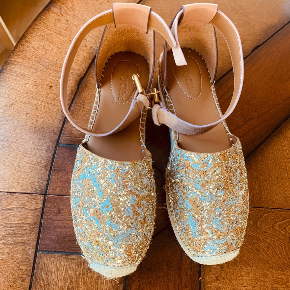 95% New See by Chloe Espadrilles Size 6